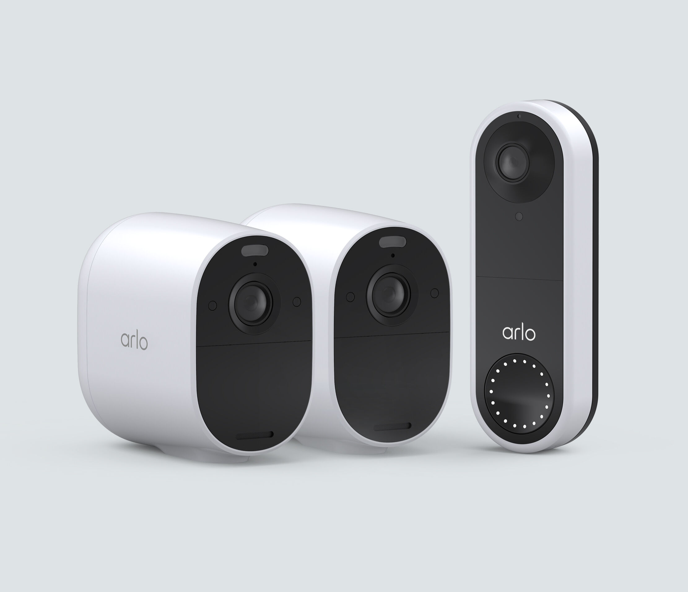 The Wired Doorbell & Essential 2 Camera Bundle
